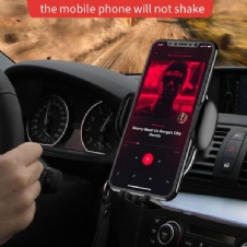 Wireless charging car mount holder