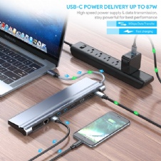 Type C USB C Dock and Hub