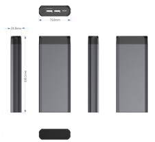 S906 30000mAh power bank